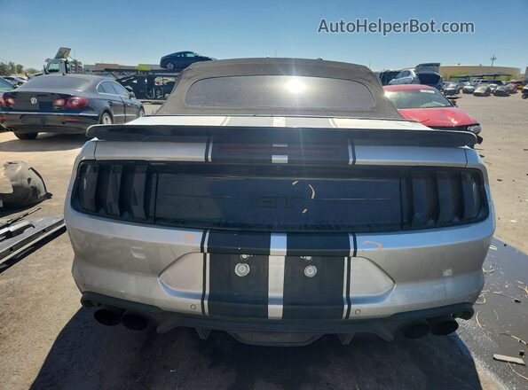 1FATP8FF8K5140389 2019 FORD MUSTANG Silver Vista trasera