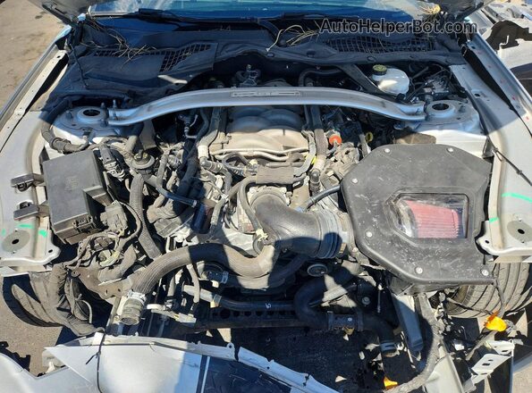 1FATP8FF8K5140389 2019 FORD MUSTANG Silver Vista interior trasera