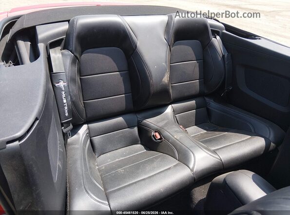 1FATP8FF8M5129525 2021 FORD MUSTANG Red VIN კოდის სტიკერის ხედი