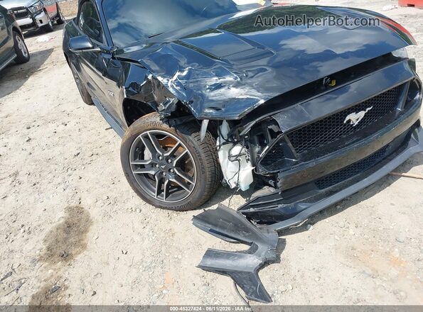 1FATP8FF9L5139494 2020 FORD MUSTANG Black Вид спереду