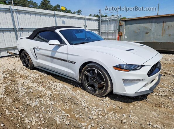 1FATP8FFXM5141613 2021 FORD MUSTANG White Delantero derecho