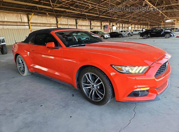 1FATP8UH0G5284627 2016 FORD MUSTANG Orange 