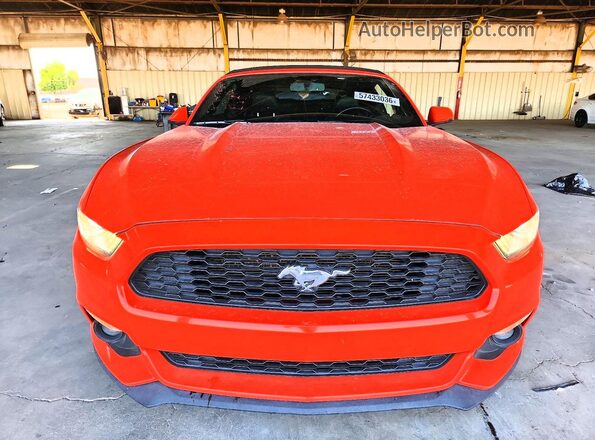1FATP8UH0G5284627 2016 FORD MUSTANG Orange 