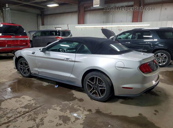 1FATP8UH0J5109799 2018 FORD MUSTANG Silver Задня ліва чверть