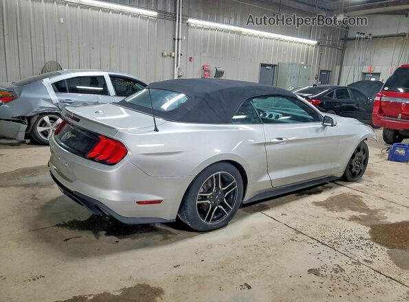 1FATP8UH0J5109799 2018 FORD MUSTANG Silver Задня права чверть