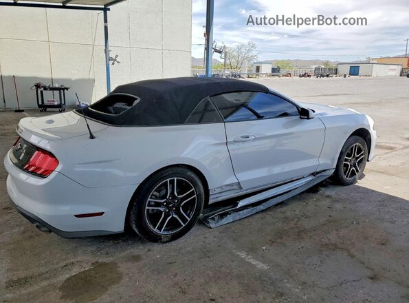 1FATP8UH0M5105434 2021 FORD MUSTANG White Tył prawy