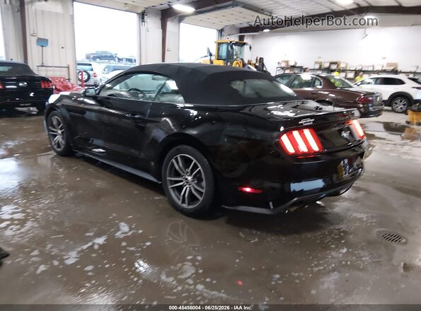 1FATP8UH1H5331293 2017 FORD MUSTANG Черный Задняя левая четверть