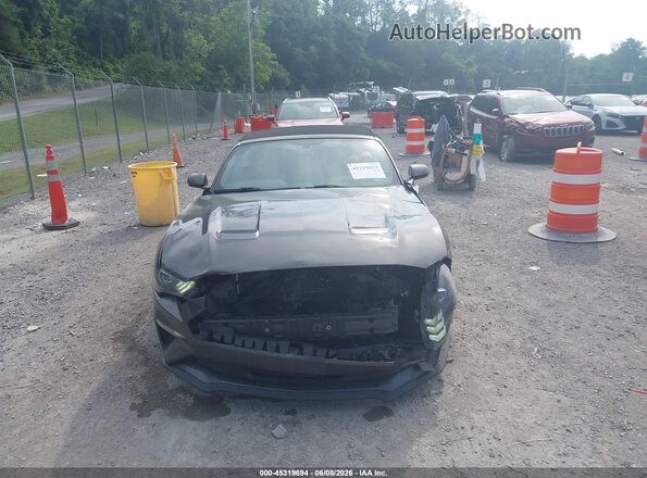 1FATP8UH1K5104774 2019 FORD MUSTANG Black ხელსაწყოთა პანელის ხედი
