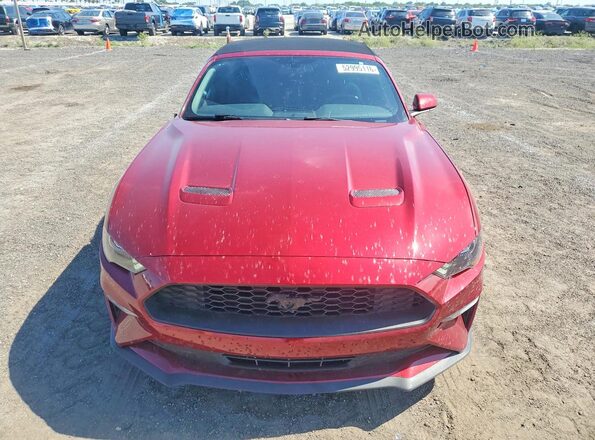 1FATP8UH1K5111708 2019 FORD MUSTANG Red Вид спереду
