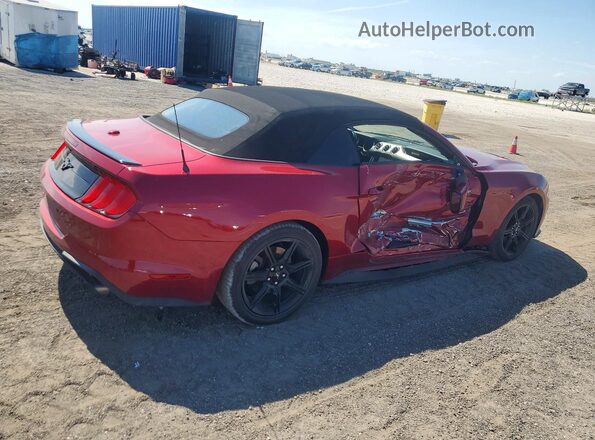1FATP8UH1K5111708 2019 FORD MUSTANG Red Задня права чверть