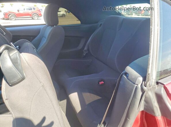 1FATP8UH1K5111708 2019 FORD MUSTANG Red Вид задніх сидінь