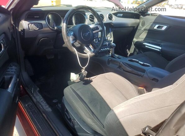 1FATP8UH1K5111708 2019 FORD MUSTANG Red Вид панелі приладів