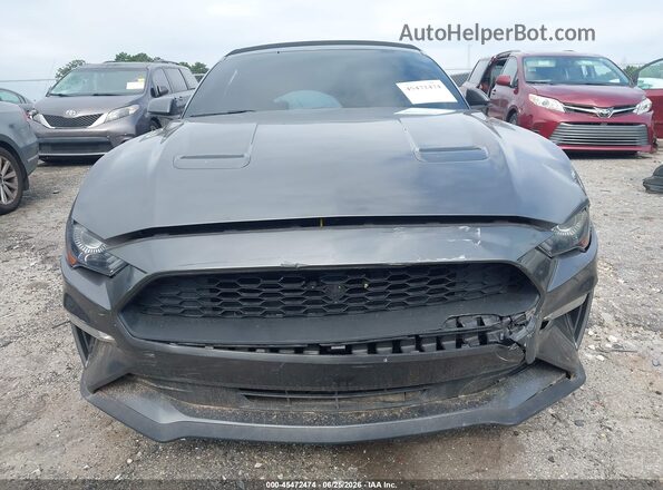 1FATP8UH1K5138665 2019 FORD MUSTANG Gray Vista frontal
