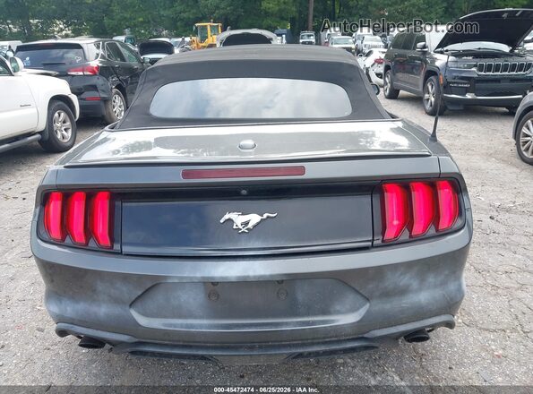 1FATP8UH1K5138665 2019 FORD MUSTANG Gray 