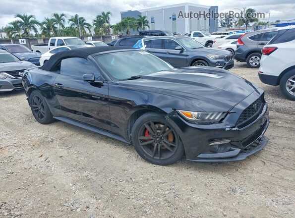 1FATP8UH2G5281728 2016 FORD MUSTANG Black Передня права чверть