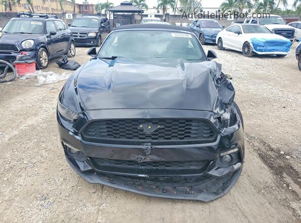 1FATP8UH2G5281728 2016 FORD MUSTANG Black Вид спереду