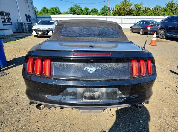 1FATP8UH2G5284886 2016 FORD MUSTANG Black Rear view
