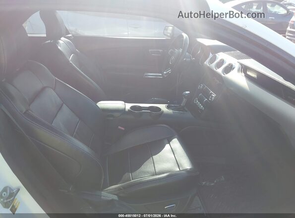 1FATP8UH2G5295659 2016 FORD MUSTANG White წინა სალონის ხედი