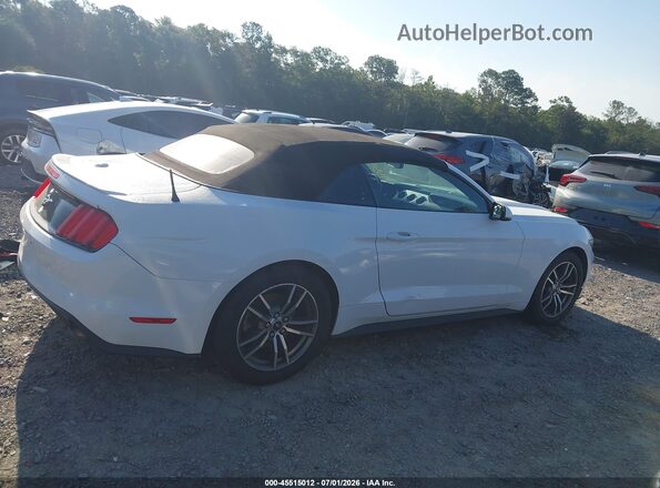 1FATP8UH2G5295659 2016 FORD MUSTANG White უკანა სალონის ხედი