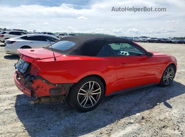 1FATP8UH2H5278104 2017 FORD MUSTANG Red Trasero derecho