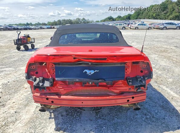 1FATP8UH2H5278104 2017 FORD MUSTANG Red Vista trasera