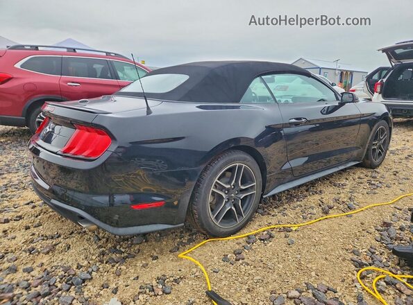 1FATP8UH2K5104721 2019 FORD MUSTANG Black Trasero derecho