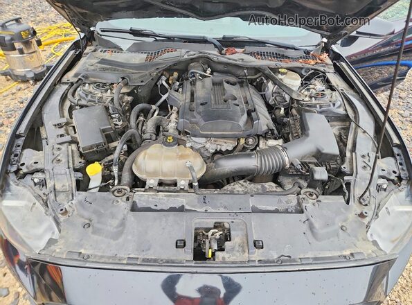 1FATP8UH2K5104721 2019 FORD MUSTANG Black Vista interior trasera
