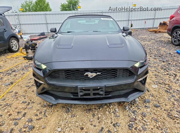 1FATP8UH2K5104721 2019 FORD MUSTANG Black Vista frontal