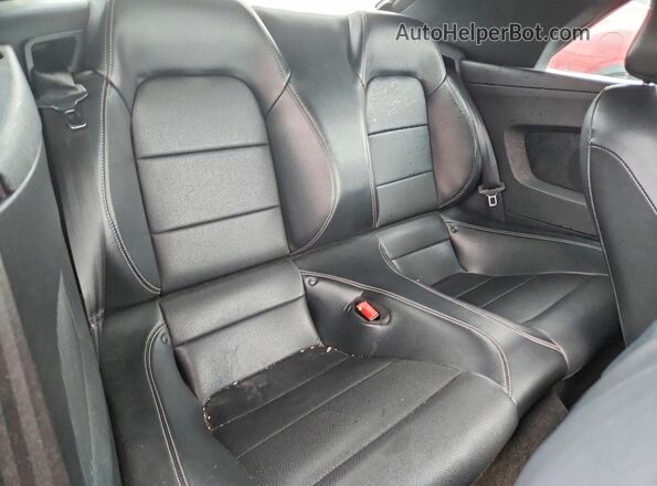 1FATP8UH2K5104721 2019 FORD MUSTANG Black Vista de los asientos traseros