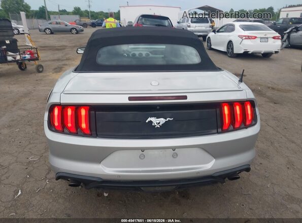 1FATP8UH2K5138805 2019 FORD MUSTANG Silver 