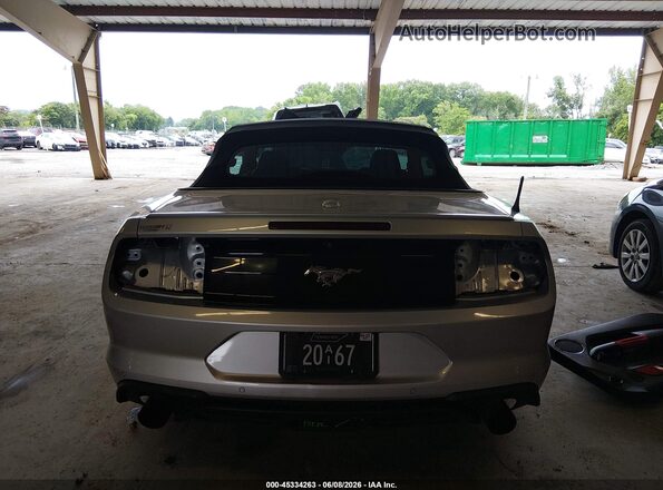 1FATP8UH2K5150551 2019 FORD MUSTANG Silver 