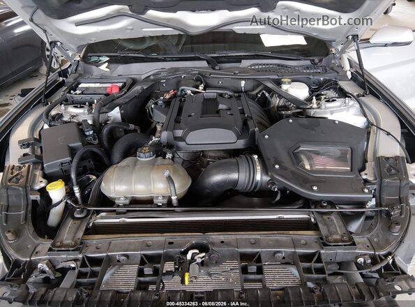 1FATP8UH2K5150551 2019 FORD MUSTANG Silver Rear view