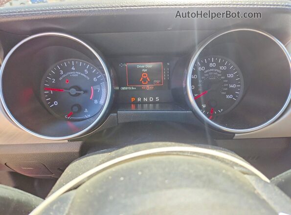 1FATP8UH2M5124650 2021 FORD MUSTANG Red ხელსაწყოთა პანელის ხედი