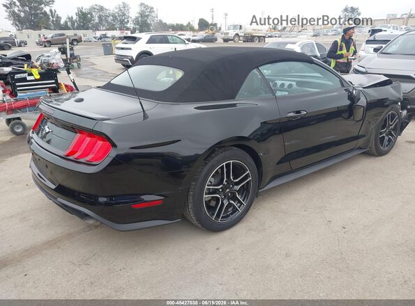 1FATP8UH2P5105326 2023 FORD MUSTANG Black უკანა მარჯვენა