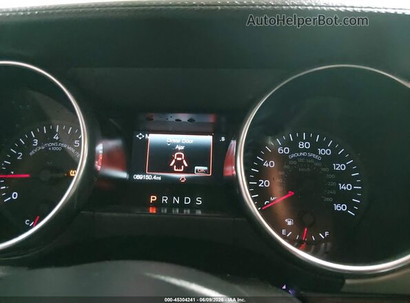 1FATP8UH3J5155563 2018 FORD MUSTANG Red Вид задніх сидінь