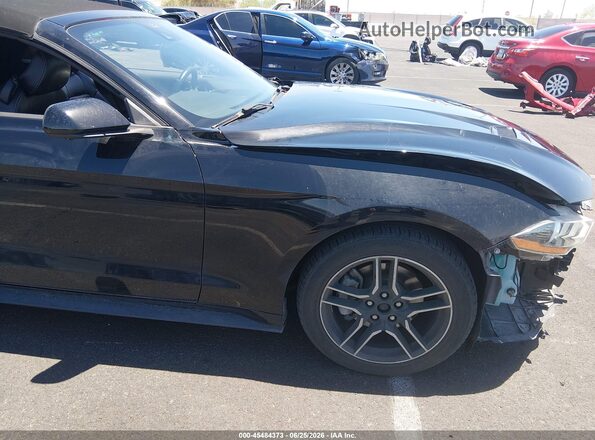 1FATP8UH3M5104262 2021 FORD MUSTANG Black Front view