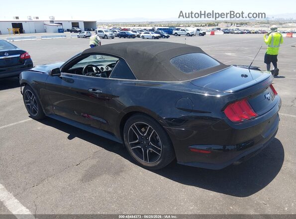 1FATP8UH3M5104262 2021 FORD MUSTANG Black Rear left