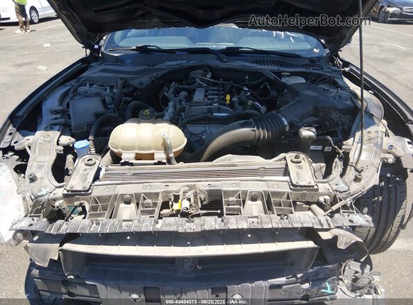 1FATP8UH3M5104262 2021 FORD MUSTANG Black Rear view