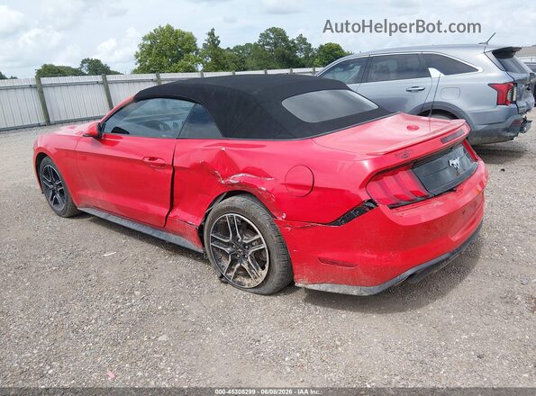 1FATP8UH3N5118891 2022 FORD MUSTANG Red Rear left