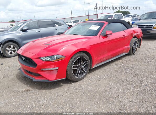 1FATP8UH3N5118891 2022 FORD MUSTANG Red Front left