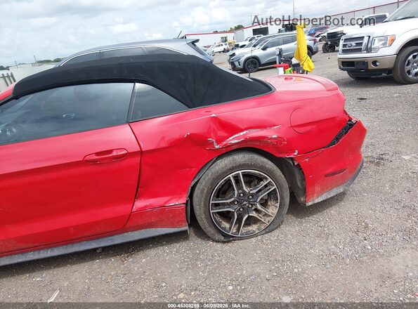 1FATP8UH3N5118891 2022 FORD MUSTANG Red Front view