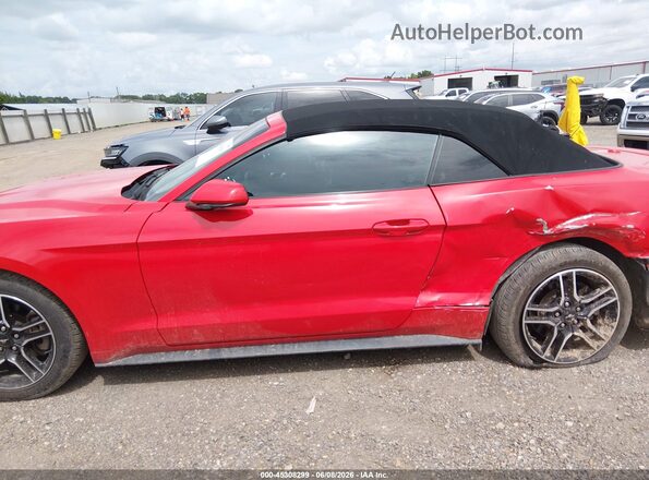 1FATP8UH3N5118891 2022 FORD MUSTANG Red 360 interior view