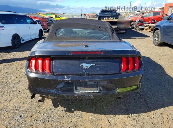 1FATP8UH3P5101673 2023 FORD MUSTANG Black უკანა ხედი