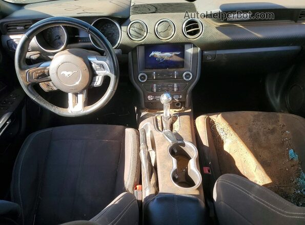 1FATP8UH3P5101673 2023 FORD MUSTANG Black წინა პანელის ხედი