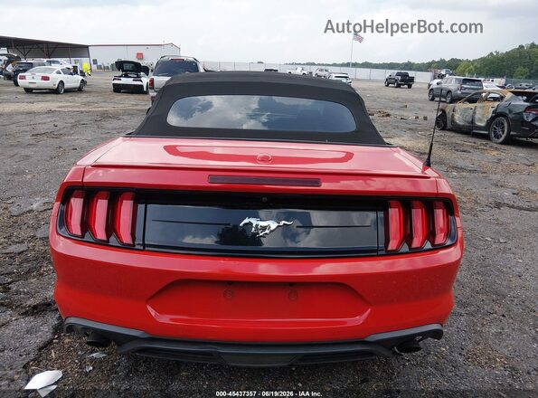 1FATP8UH4J5133541 2018 FORD MUSTANG Red 