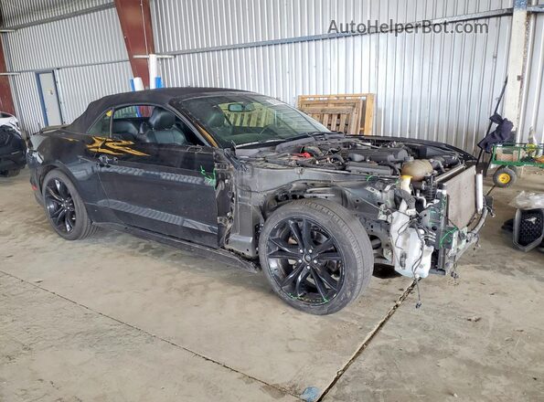1FATP8UH4J5142689 2018 FORD MUSTANG Черный Передняя правая четверть