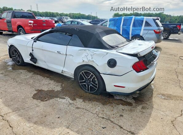 1FATP8UH4K5104378 2019 FORD MUSTANG White Rear left