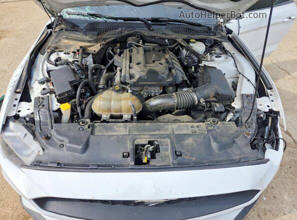 1FATP8UH4K5104378 2019 FORD MUSTANG White Rear interior view
