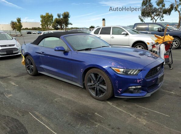 1FATP8UH5G5246844 2016 FORD MUSTANG Blue 