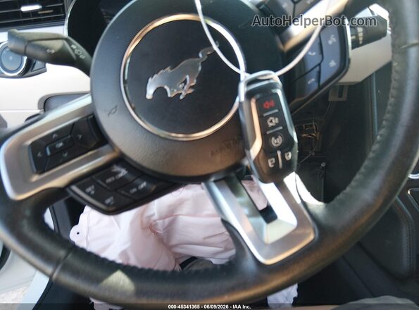 1FATP8UH5G5304841 2016 FORD MUSTANG White წინა პანელის ხედი